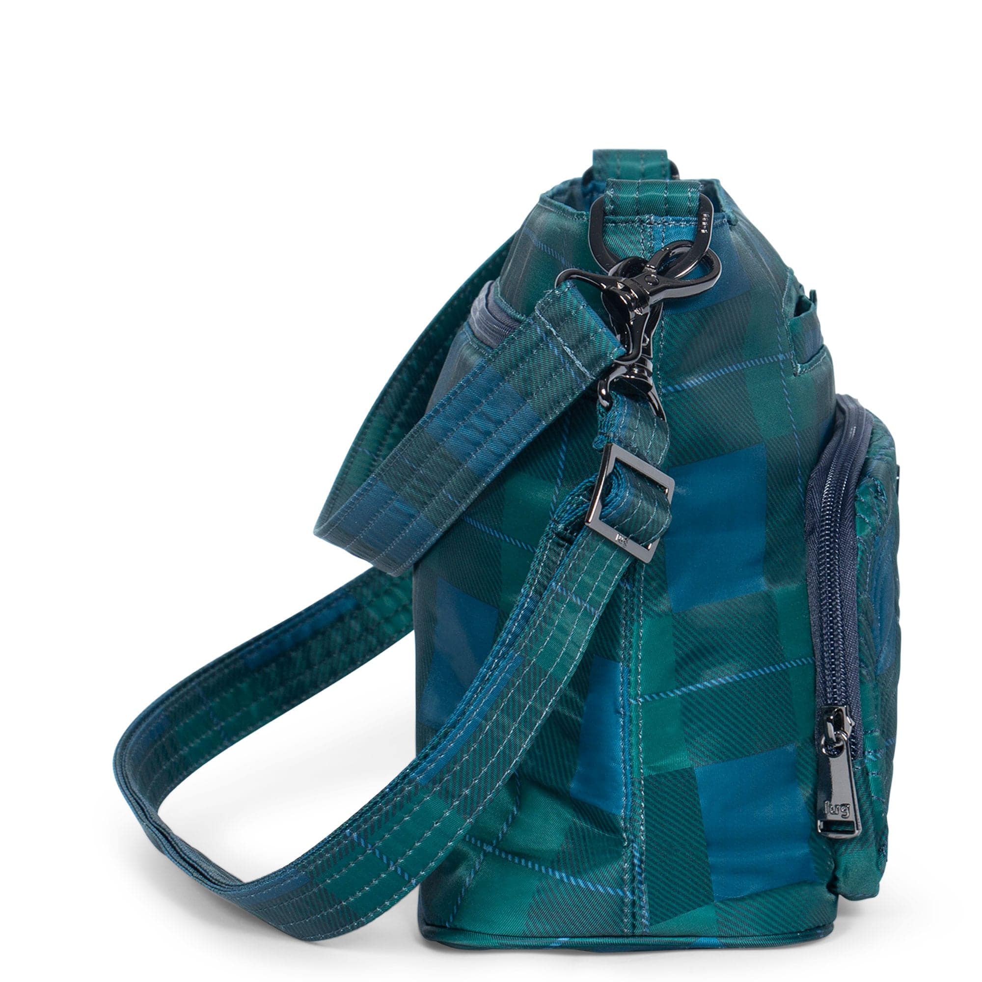 Samba XL Convertible Crossbody Bag - POP PLAID NAVY - SambaXL_PopPlaidNavy_03